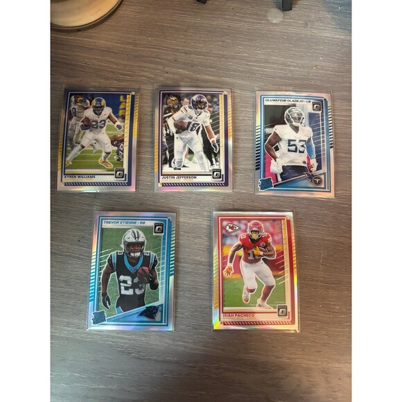 Panini Other - 5 card optic football 2025 silver/holo lot